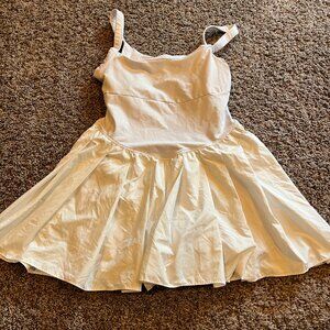 Free People White Skortsie